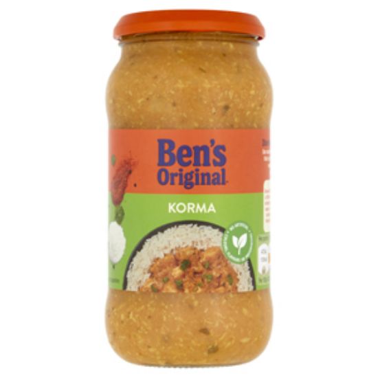 Picture of Bens Original Korma Sauce Jar 450g x6